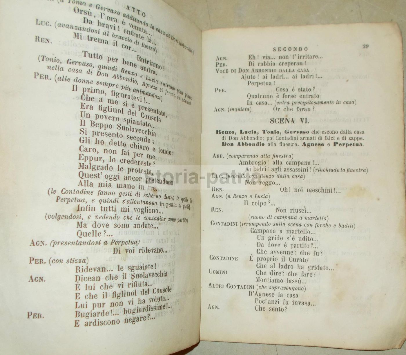 Libretto De I Promessi Sposi, Ghislanzoni, Petrella, Teatro Carignano, 1869