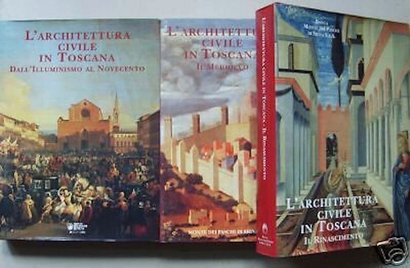 Architettura Civile In Toscana, 3 Volumi, Amerigo Restucci