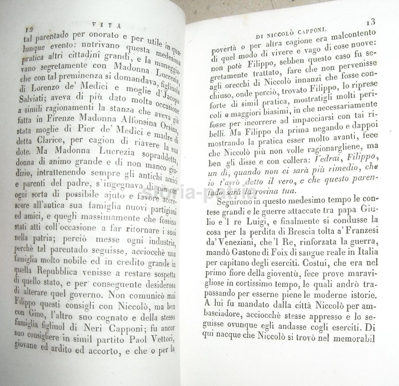 Vita Di Niccolò Capponi, Gonfaloniere Della Repubblica Fiorentina, Bernardo Segni, 1821