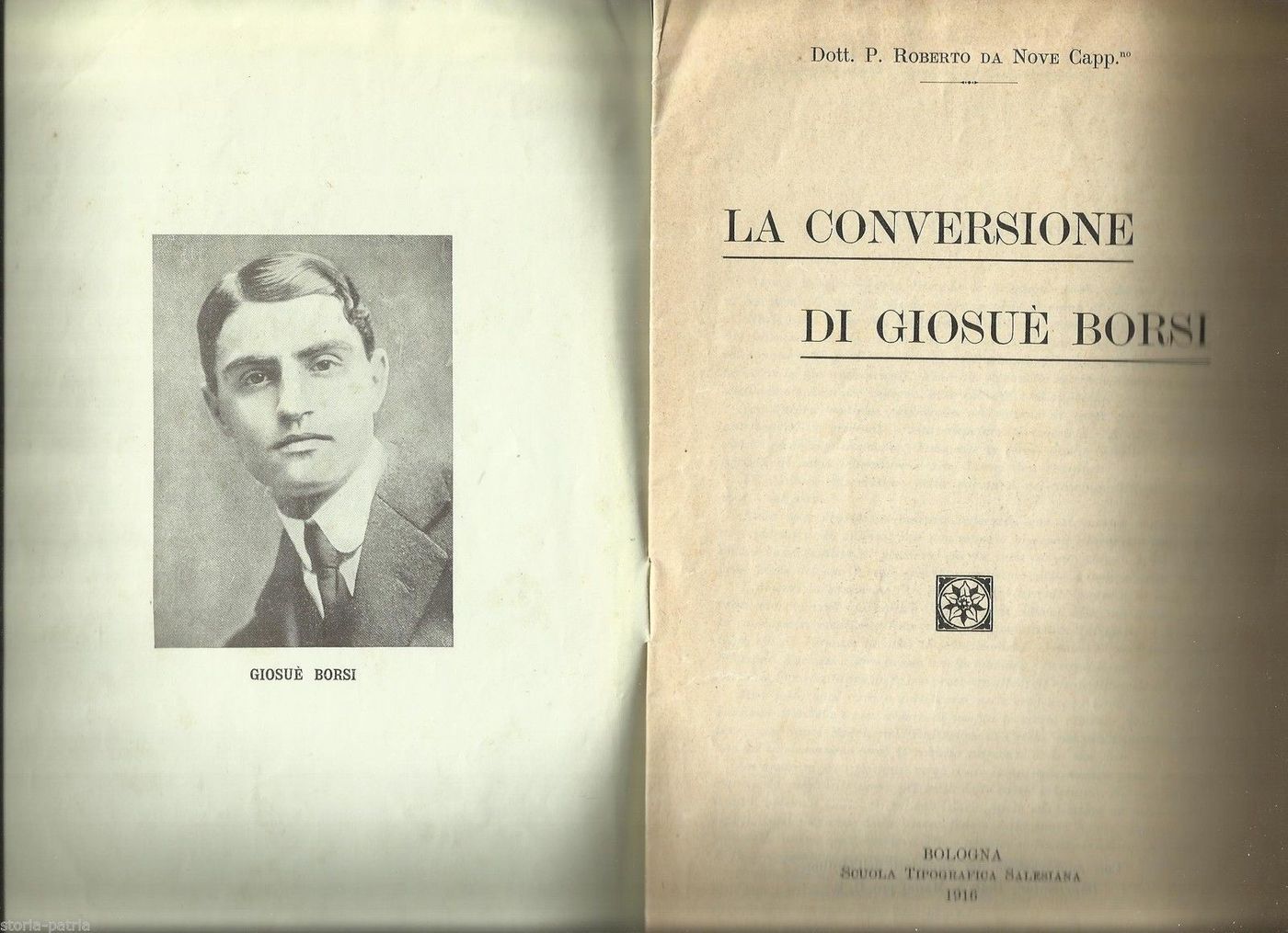 La Conversione Di Giosuè Borsi, Edizione Salesiana, 1916