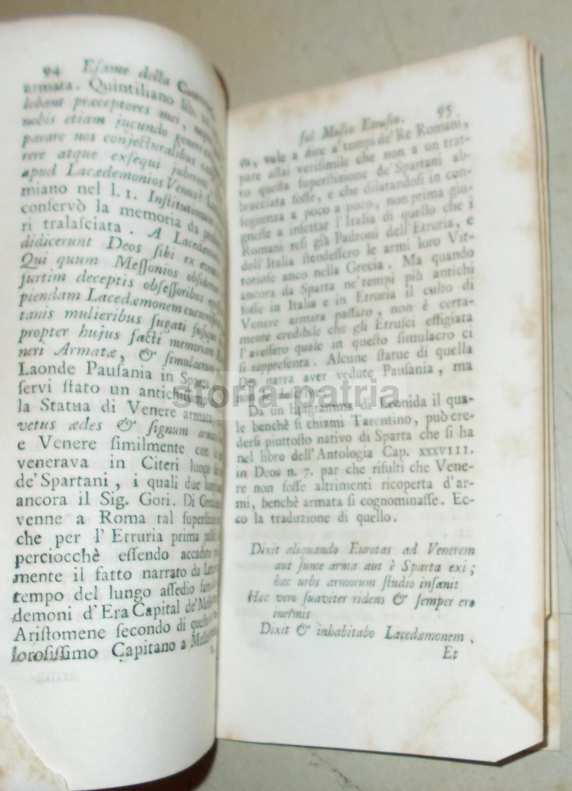 Controversia Maffei Gori, Museo Etrusco, Venezia, Metà XVIII Secolo