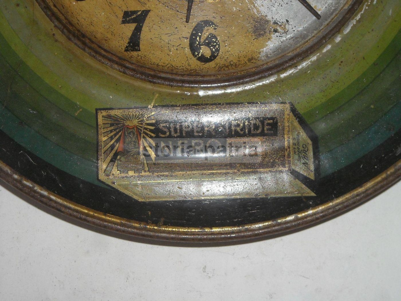 Orologio Pubblicitario Benelli Super Iride, Prato. Anni '20