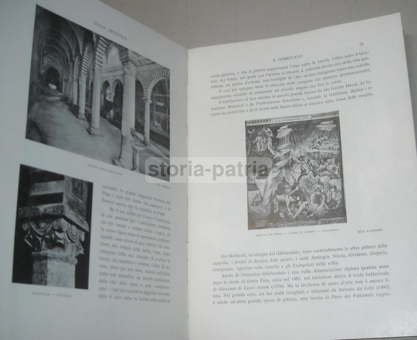 San Gimignano Di Arturo Jahn Rusconi 1932 Illustrato Arte Toscana