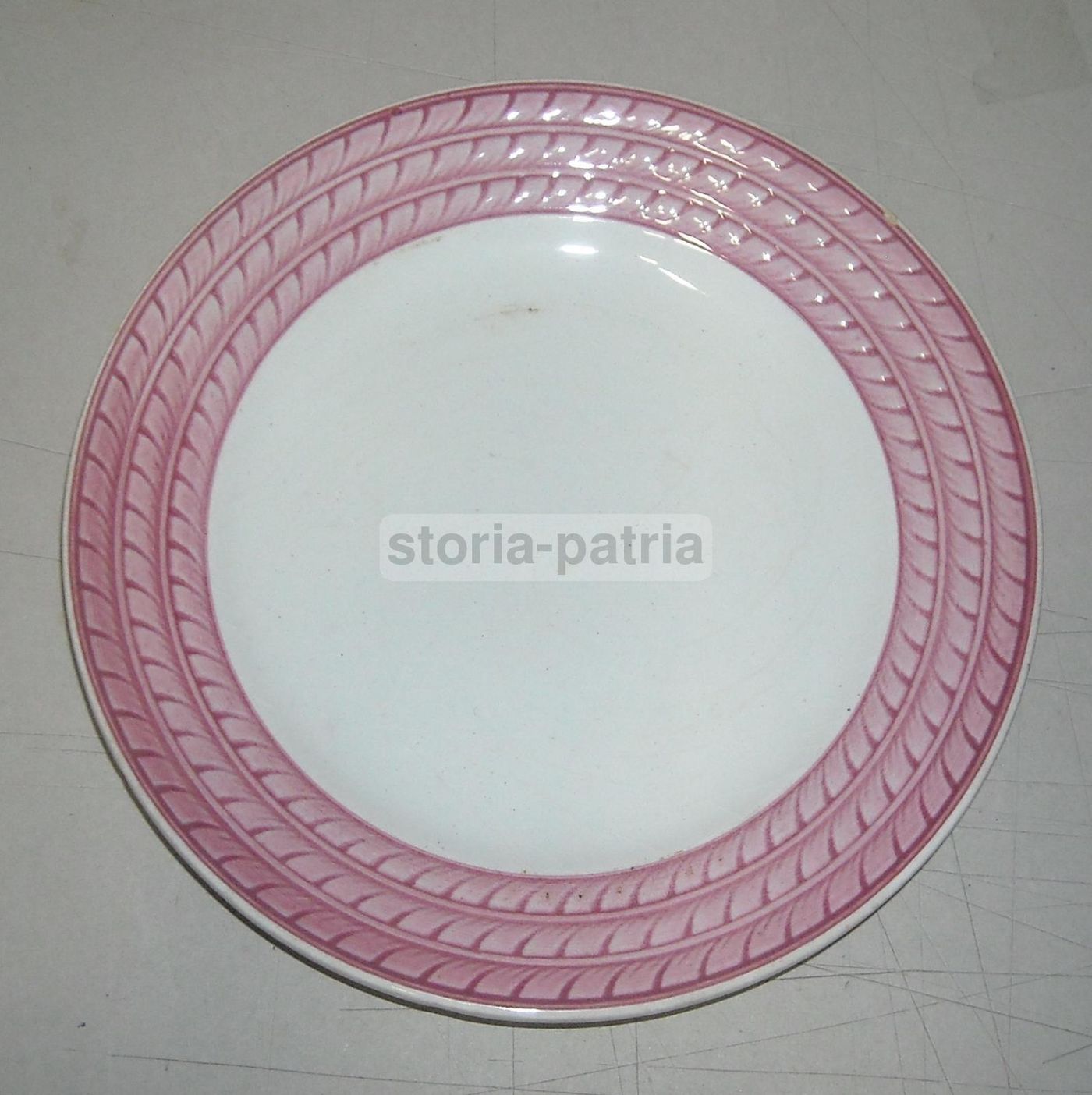 Coppia Di Piatti In Ceramica Di San Giovanni Valdarno, Anni '50