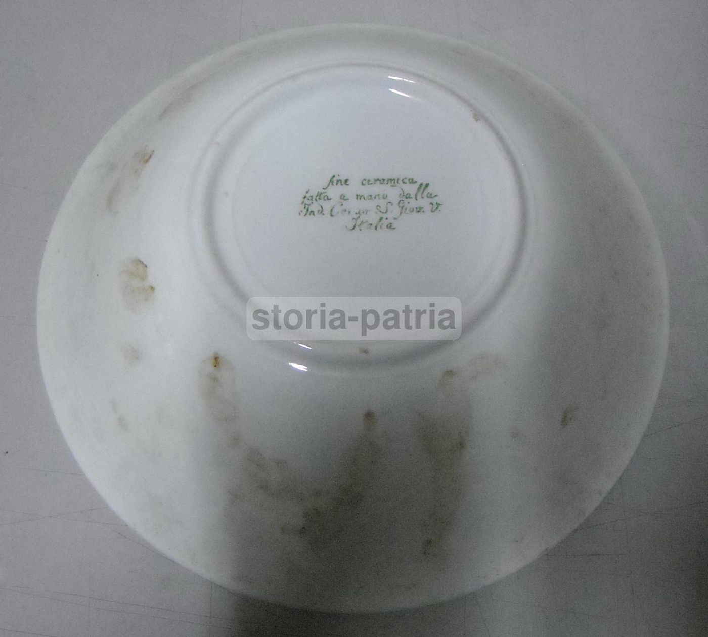Scodella Ceramica S. Giovanni Valdarno Anni '50 Fatta A Mano