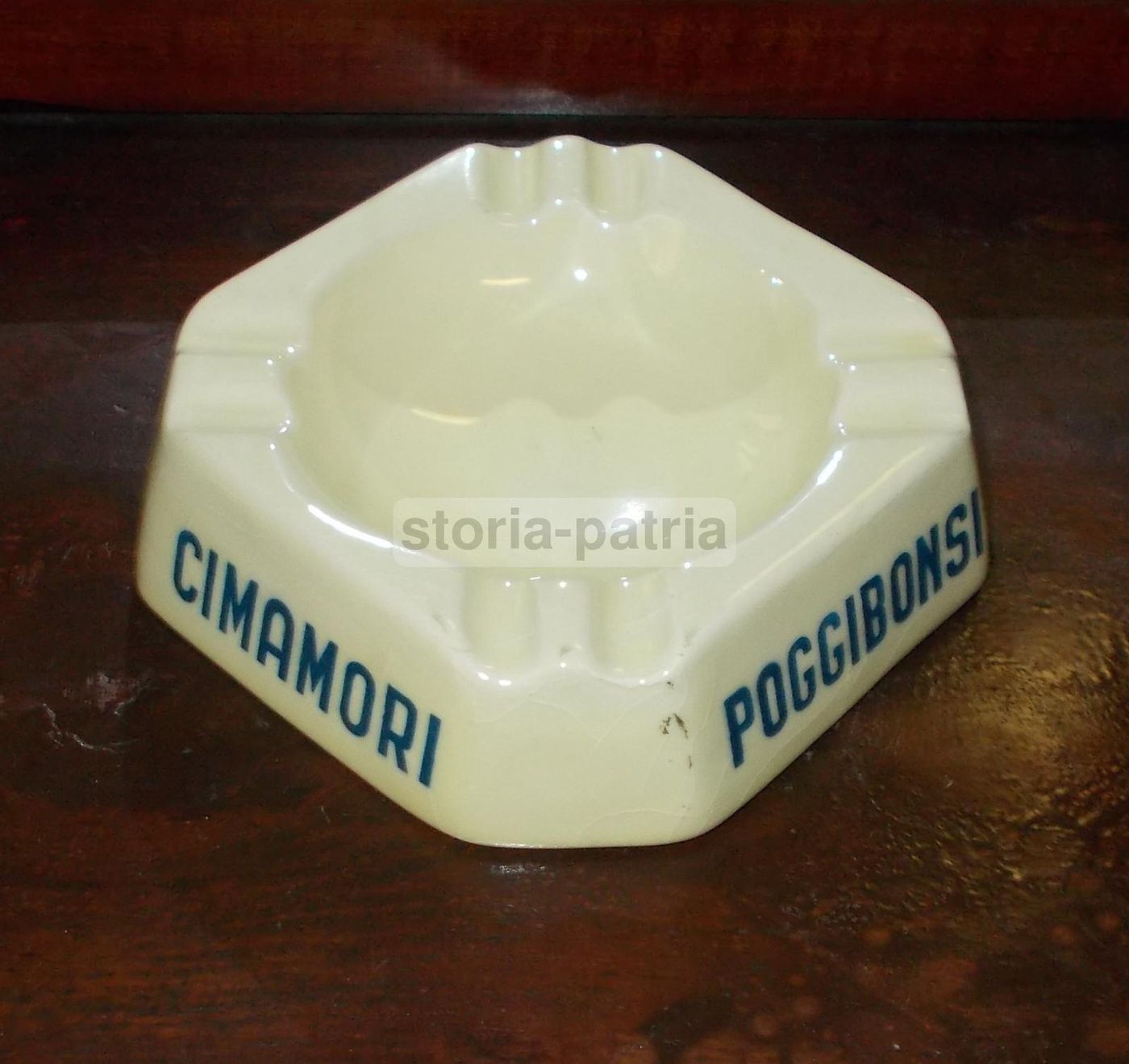 Posacenere Pubblicitario Chianti Cimamori, Ceramica Laar Bologna