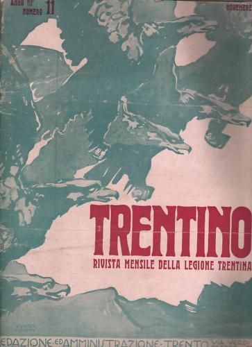 Rivista Trentino, Novembre 1927   Legione Trentina