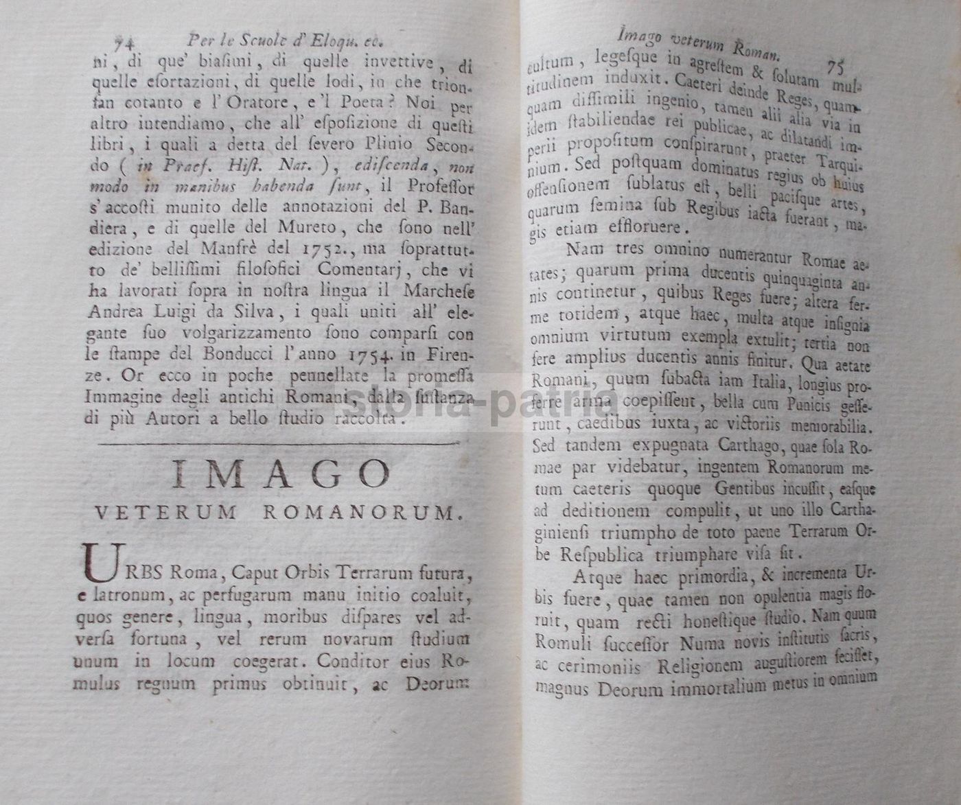 Clementino Vannetti: Alcuni Sentimenti Ai Maestri Delle Scuole Latine Di Rovereto