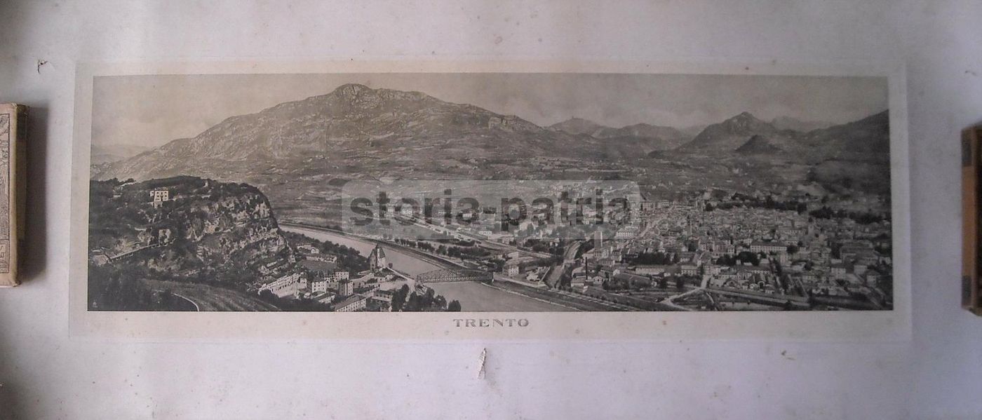 Fotografia Antica Di Trento, Veduta Panoramica, Circa Anni '30
