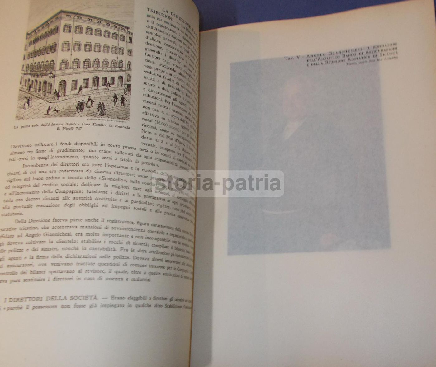 Riunione Adriatica Di Sicurtà 1838 1938 Volume Centenario Trieste