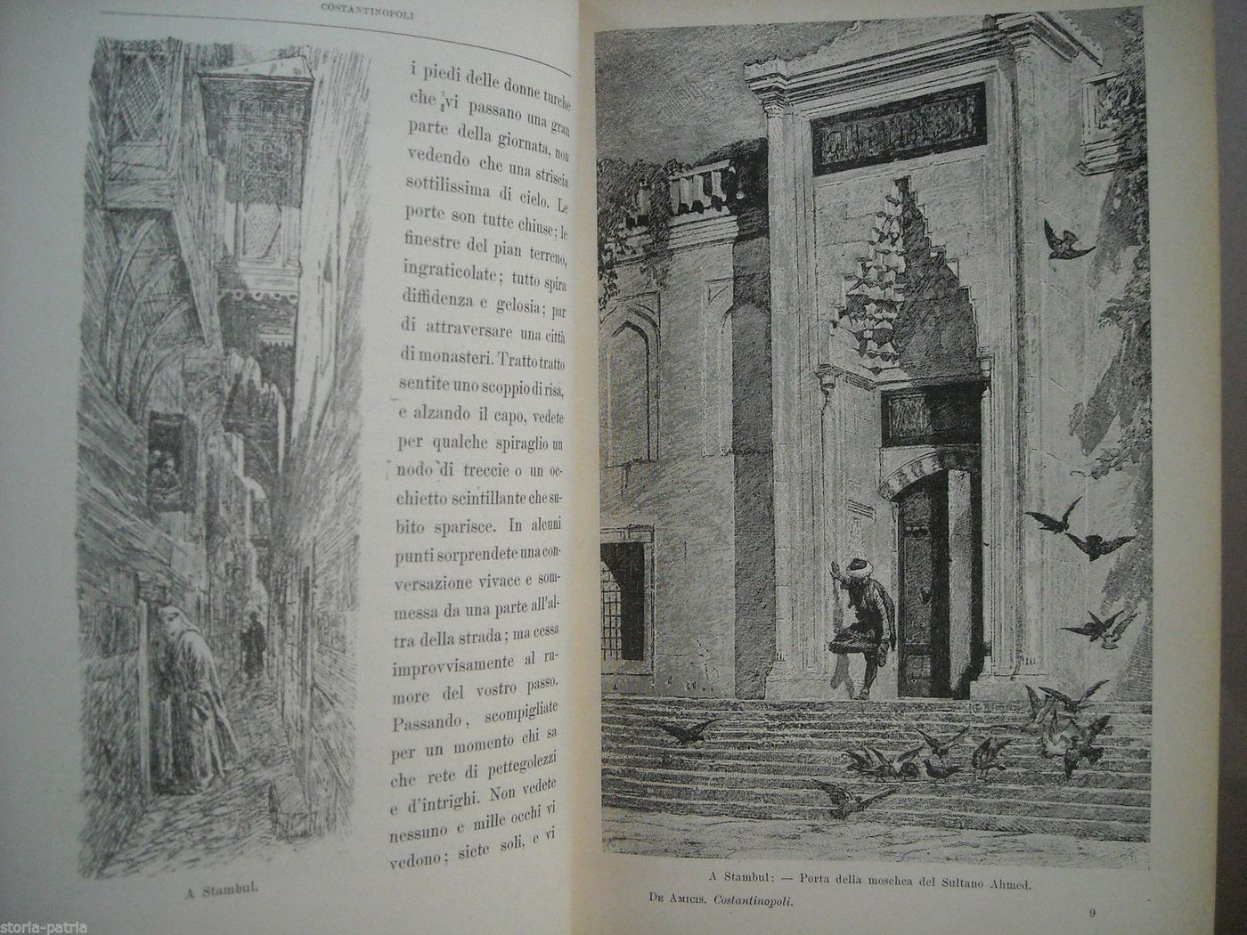 Costantinopoli, De Amicis, 1912. Illustrato Da Biseo, Istanbul, Turchia