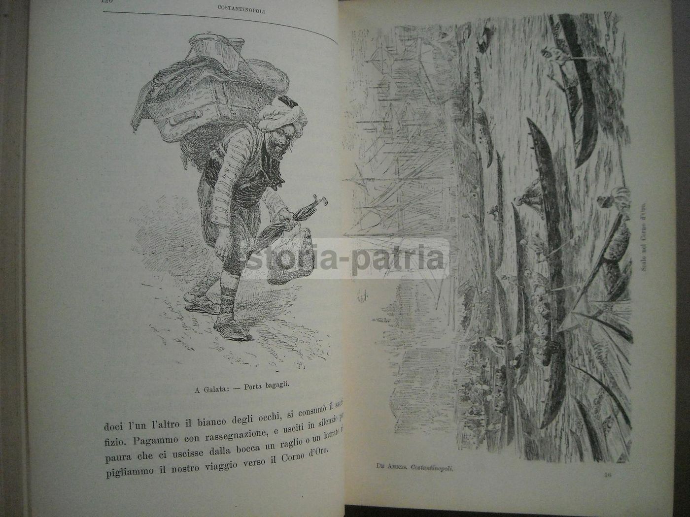 Costantinopoli, De Amicis, 1912. Illustrato Da Biseo, Istanbul, Turchia