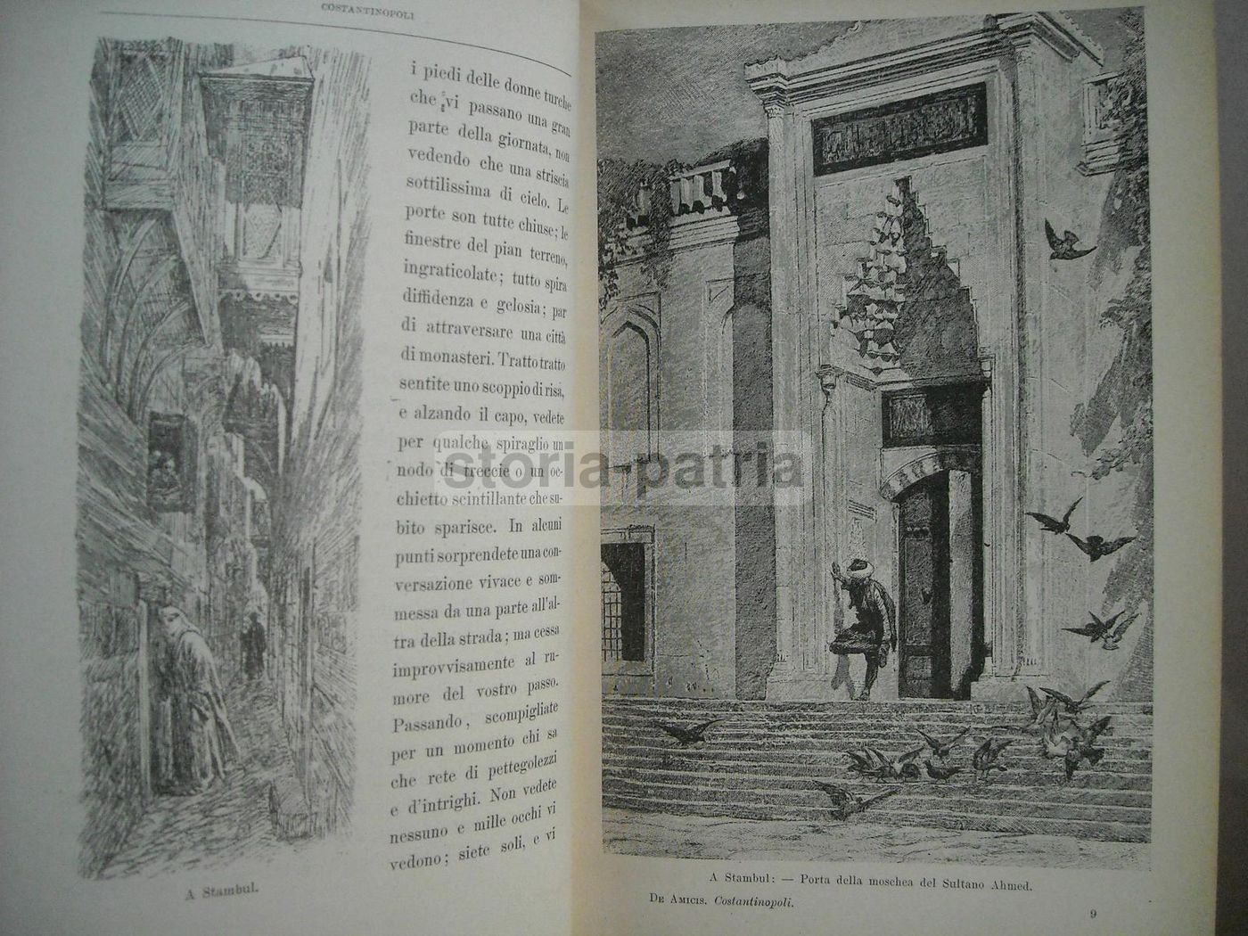 Costantinopoli, De Amicis, 1912. Illustrato Da Biseo, Istanbul, Turchia