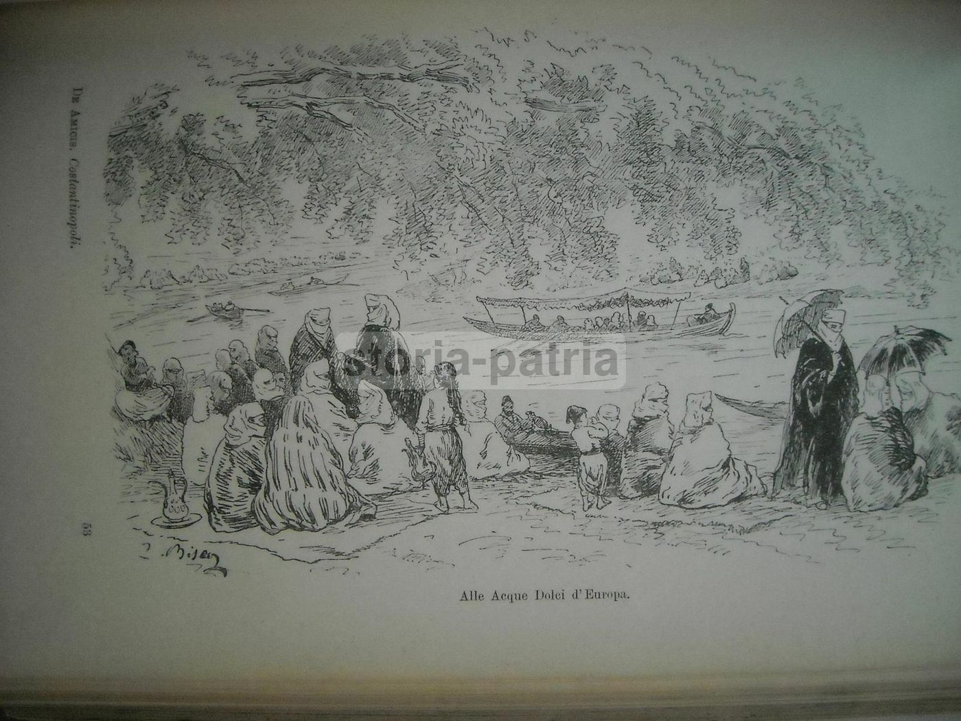 Costantinopoli, De Amicis, 1912. Illustrato Da Biseo, Istanbul, Turchia