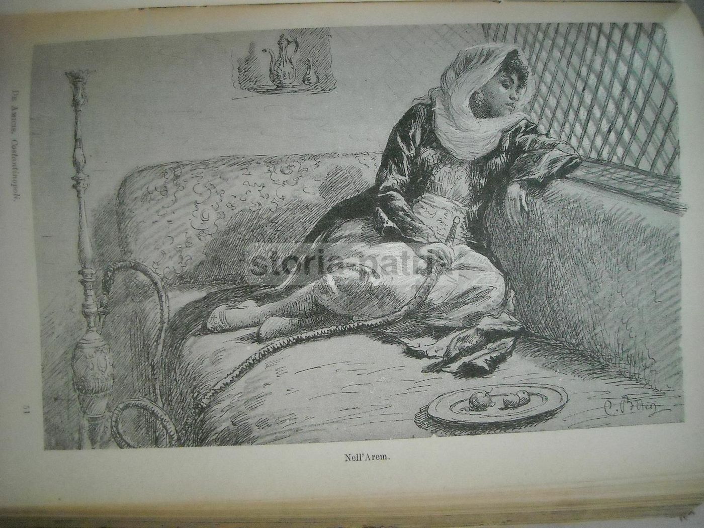 Costantinopoli, De Amicis, 1912. Illustrato Da Biseo, Istanbul, Turchia