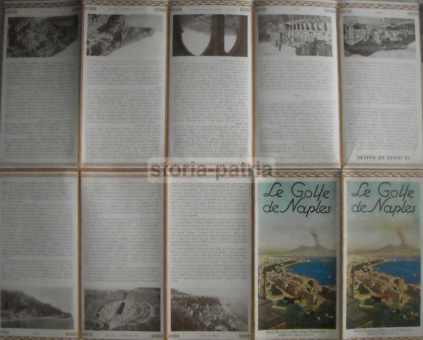 Depliant Enit Golfo Di Napoli E Costiera Amalfitana, Anni '40