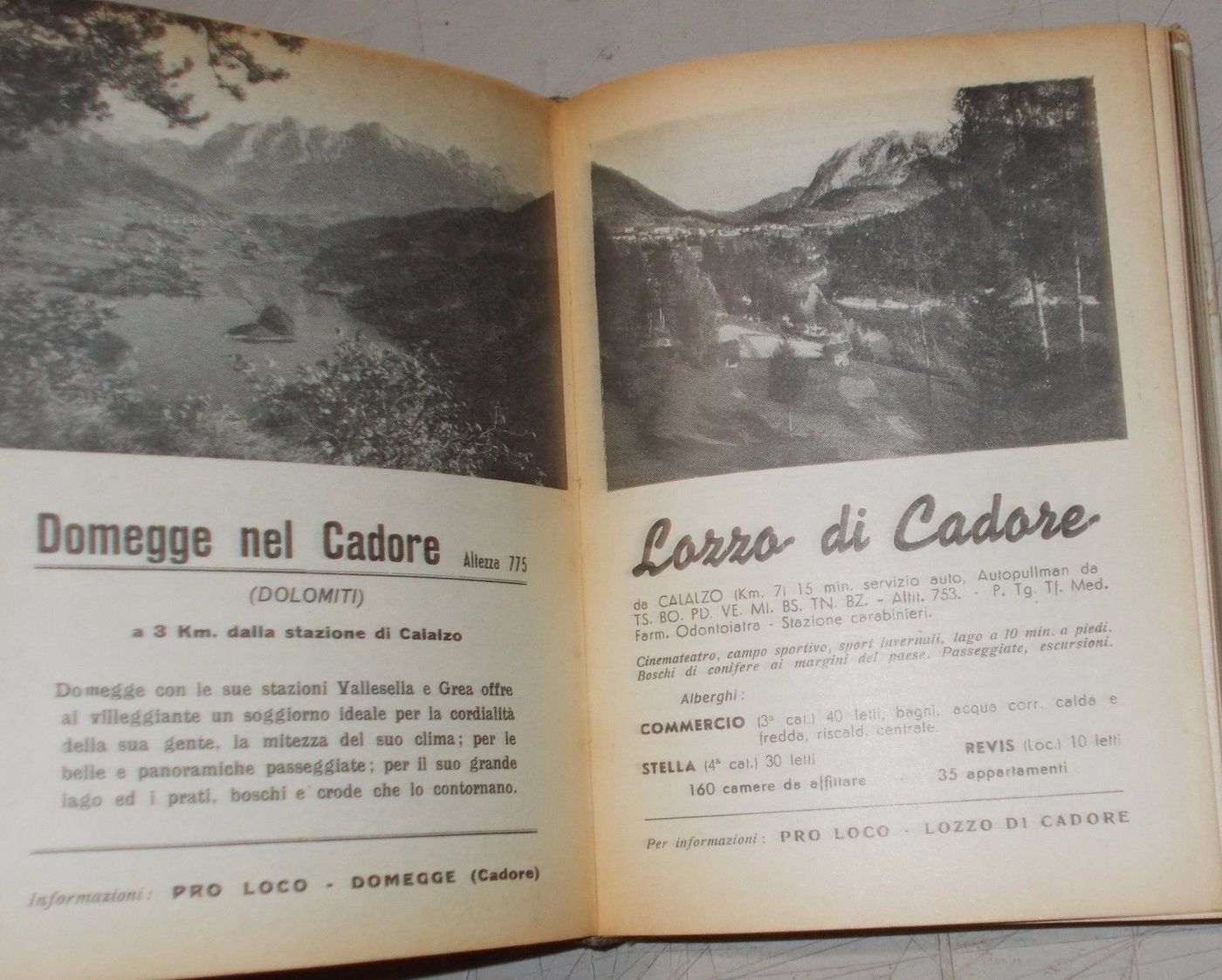 Guida Villit 1955: Villeggiature E Centri Termali Italiani
