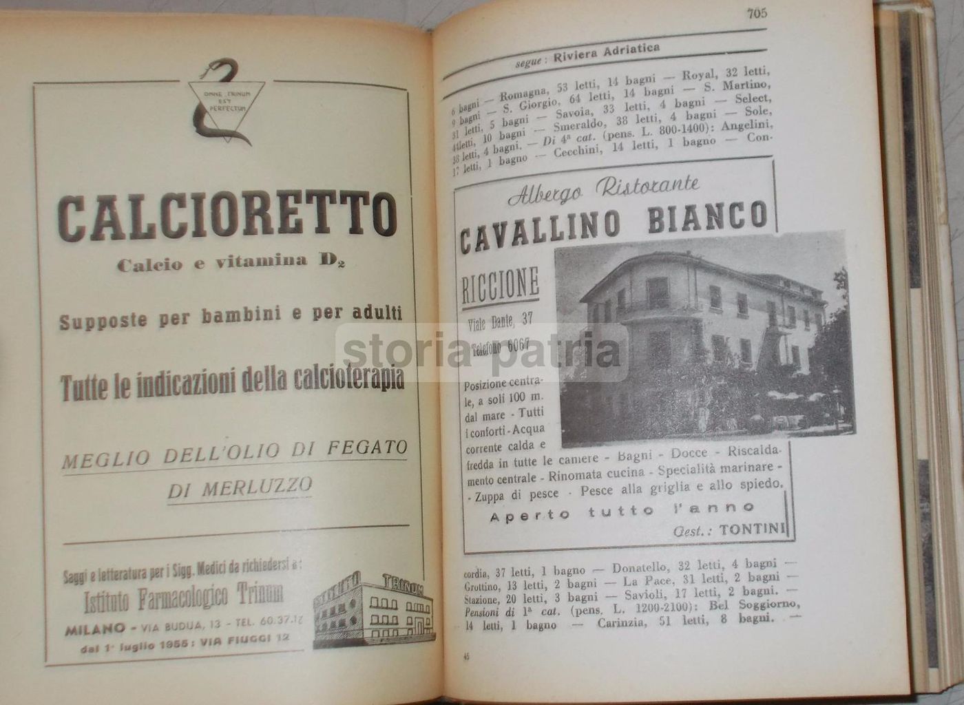 Guida Villit 1955: Villeggiature E Centri Termali Italiani