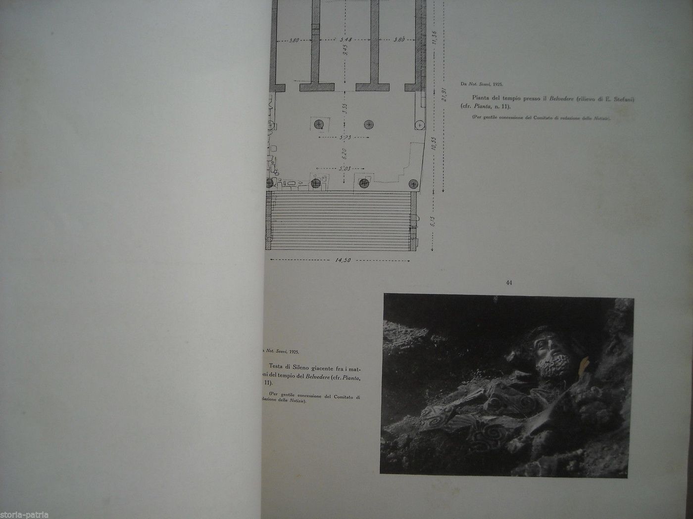 Orvieto Etrusca (1928)   Studio Archeologico Con Mappa E Tavole Di Carlo d'Aloisio Da Vasto