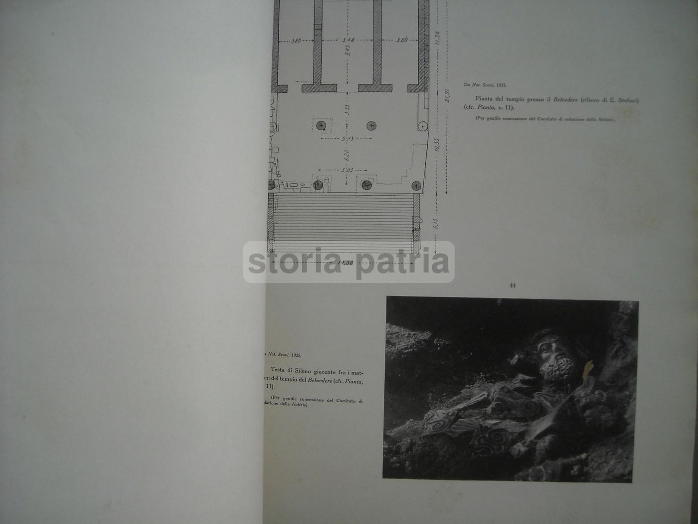 Orvieto Etrusca (1928)   Studio Archeologico Con Mappa E Tavole Di Carlo d'Aloisio Da Vasto