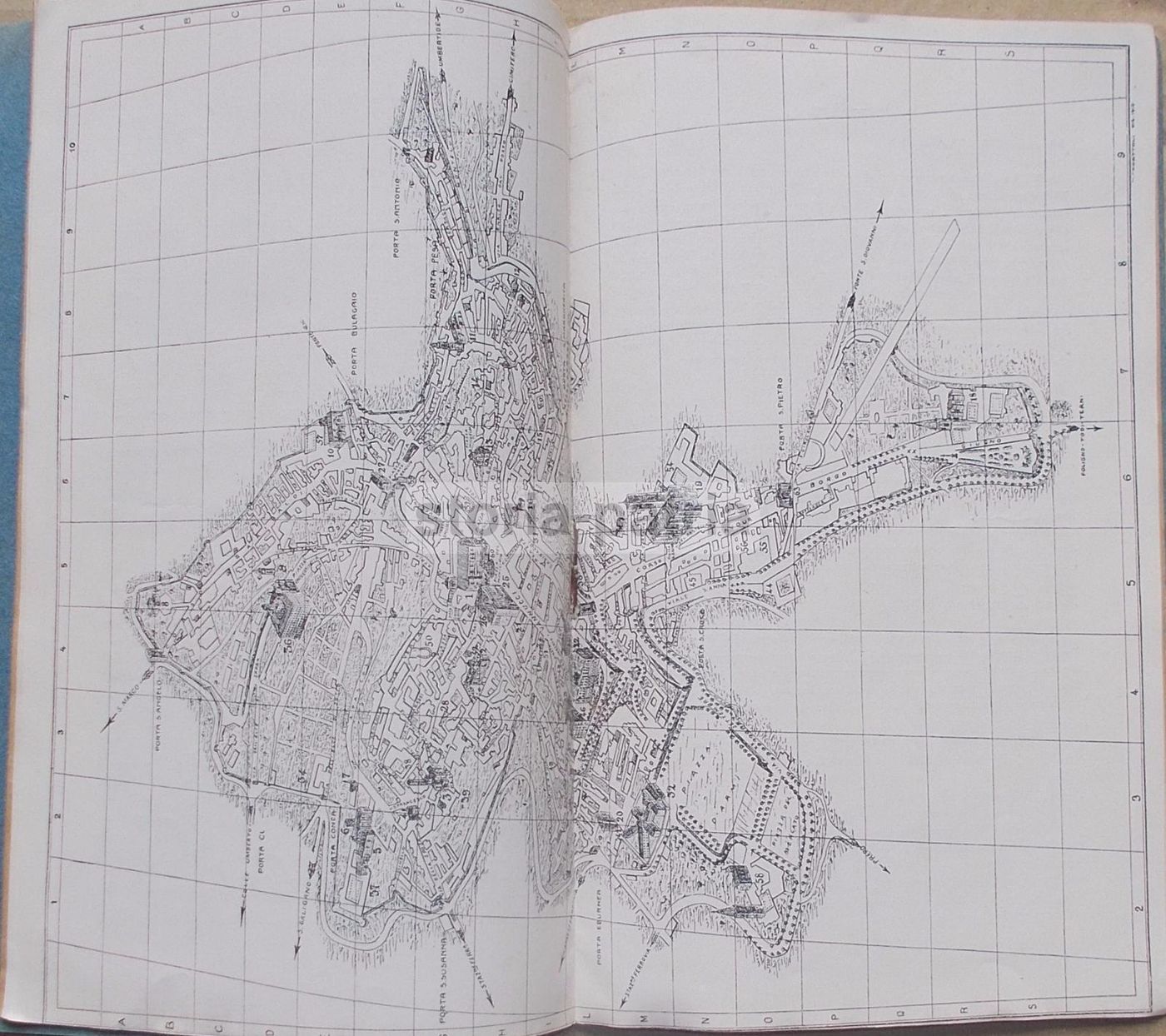 Guida Turistica Di Perugia, 1911, Con Mappa E Inserti Pubblicitari