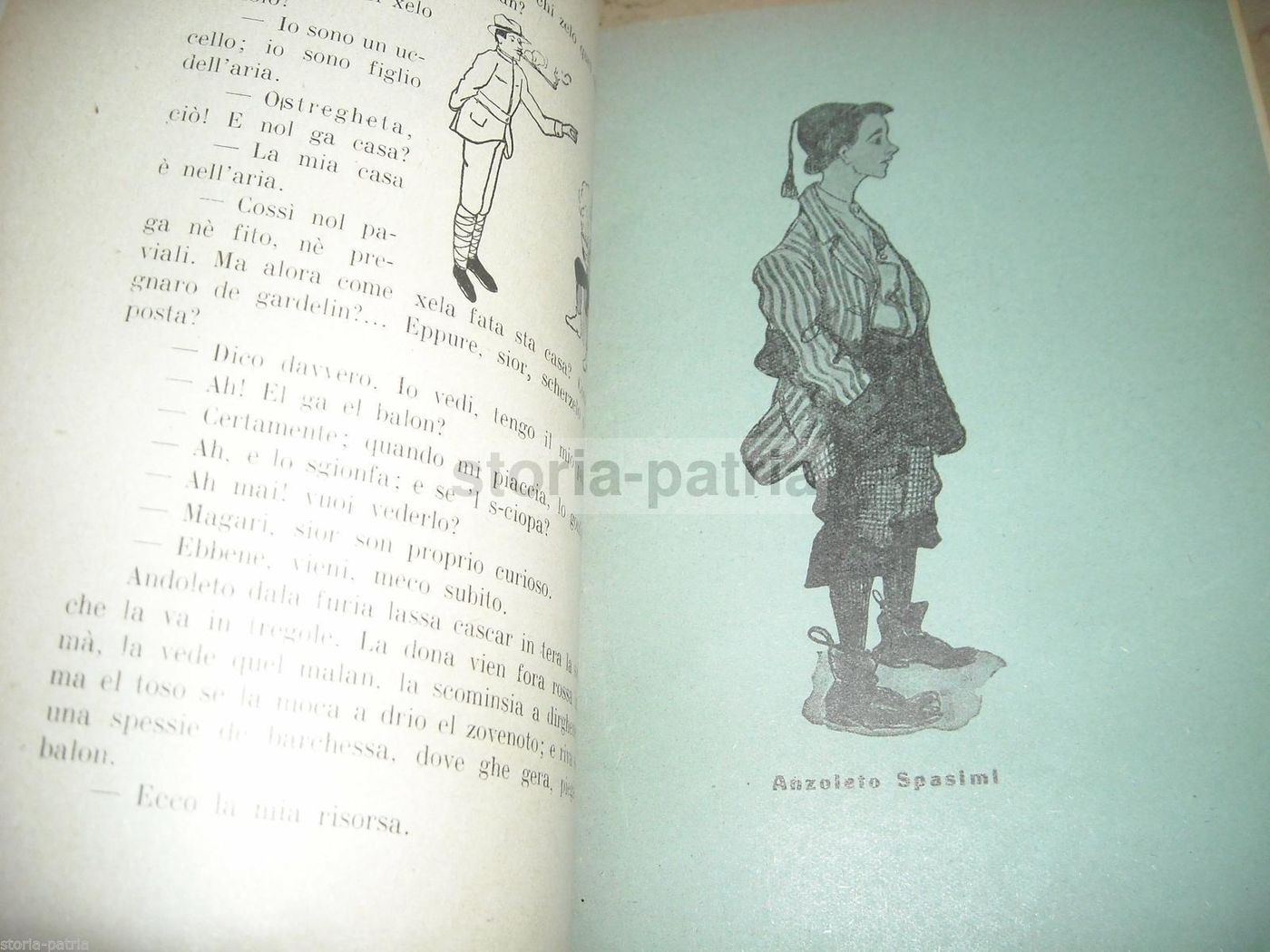 Anzoleto Spasimi E Frich Froch: Racconto Umoristico In Dialetto Veneto (1951)