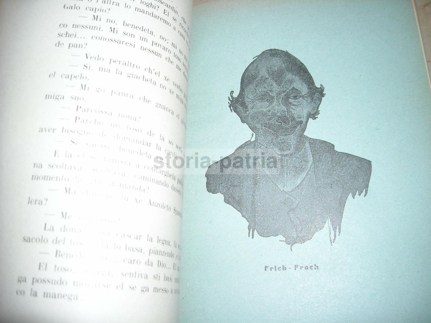 Anzoleto Spasimi E Frich Froch: Racconto Umoristico In Dialetto Veneto (1951)