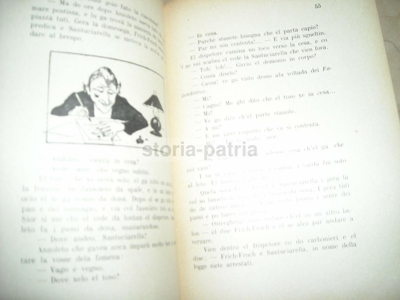 Anzoleto Spasimi E Frich Froch: Racconto Umoristico In Dialetto Veneto (1951)
