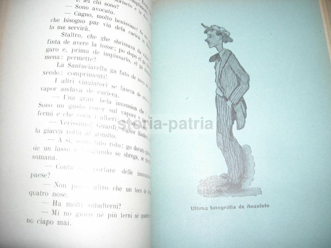 Anzoleto Spasimi E Frich Froch: Racconto Umoristico In Dialetto Veneto (1951)