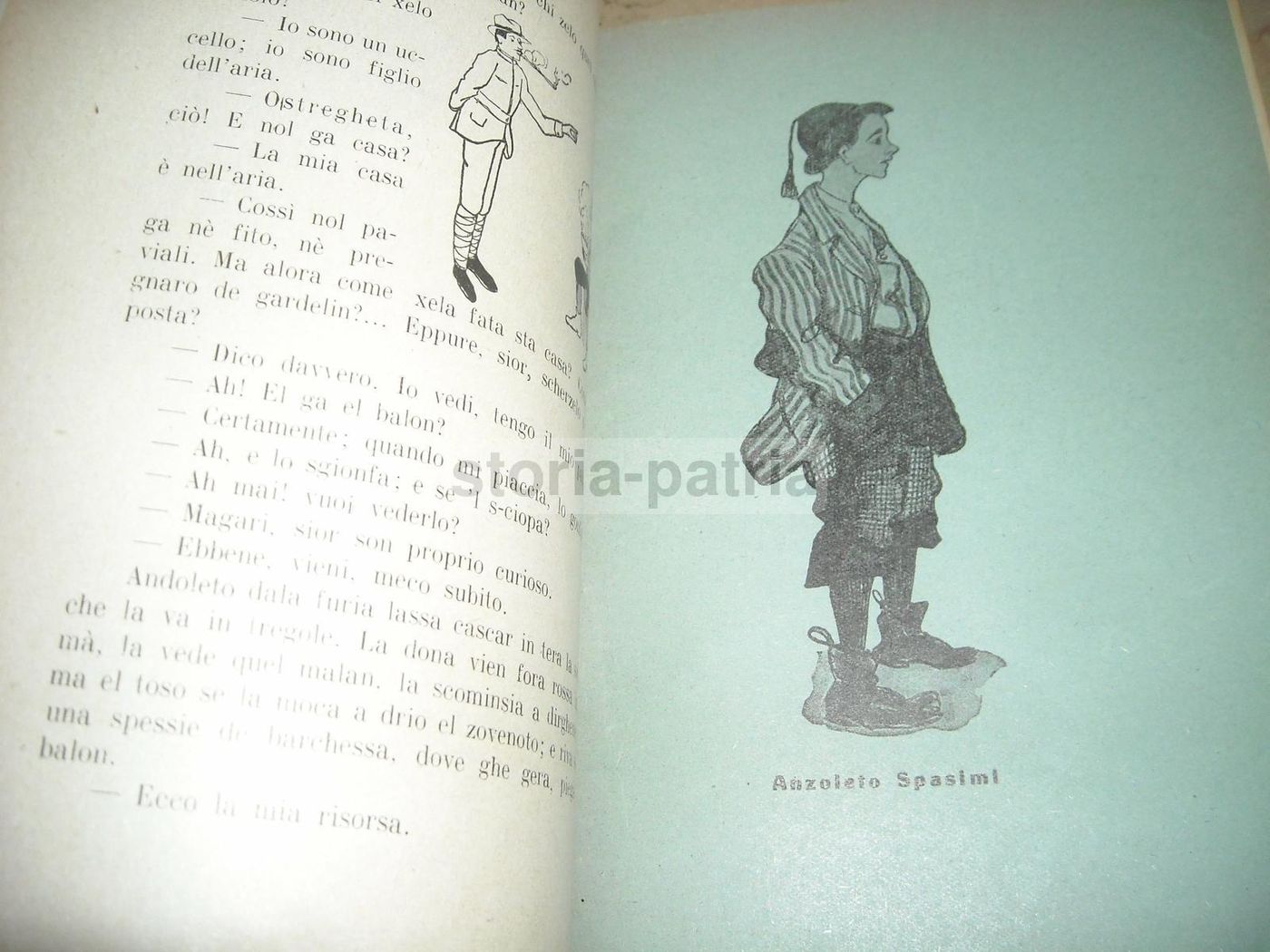 Anzoleto Spasimi E Frich Froch: Racconto Umoristico In Dialetto Veneto (1951)