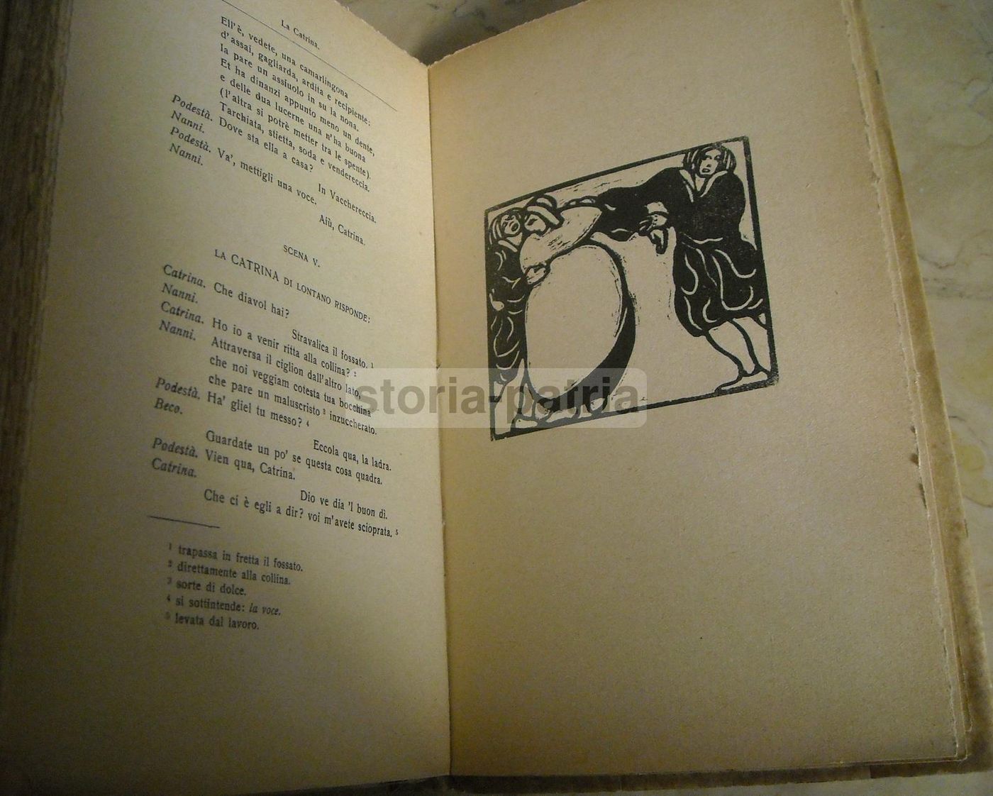 Francesco Berni: Le Rime E La Catrina. Formiggini, 1924. Illustrato