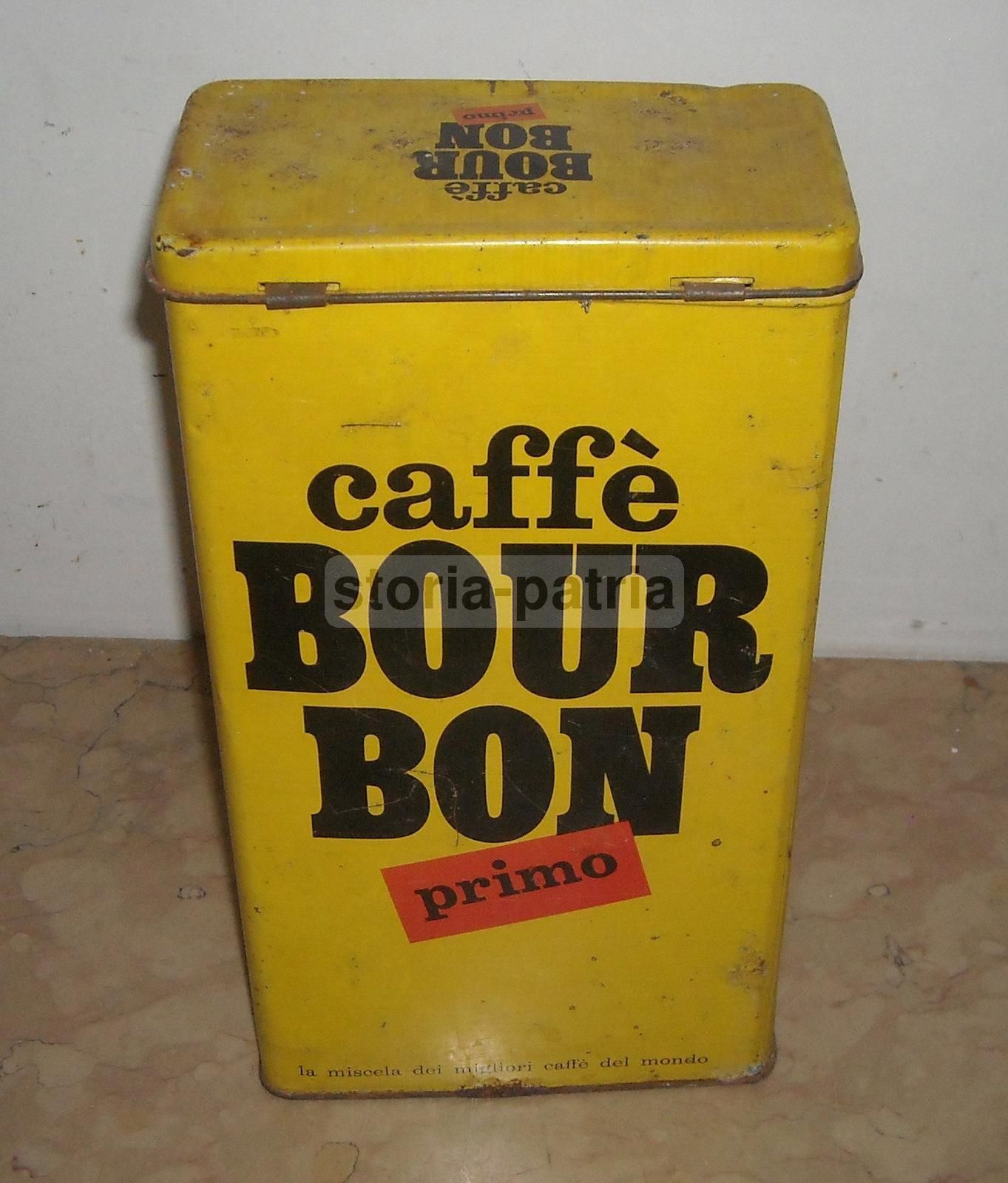 Scatola In Latta Caffè Bourbon Primo, Mercantile Firenze