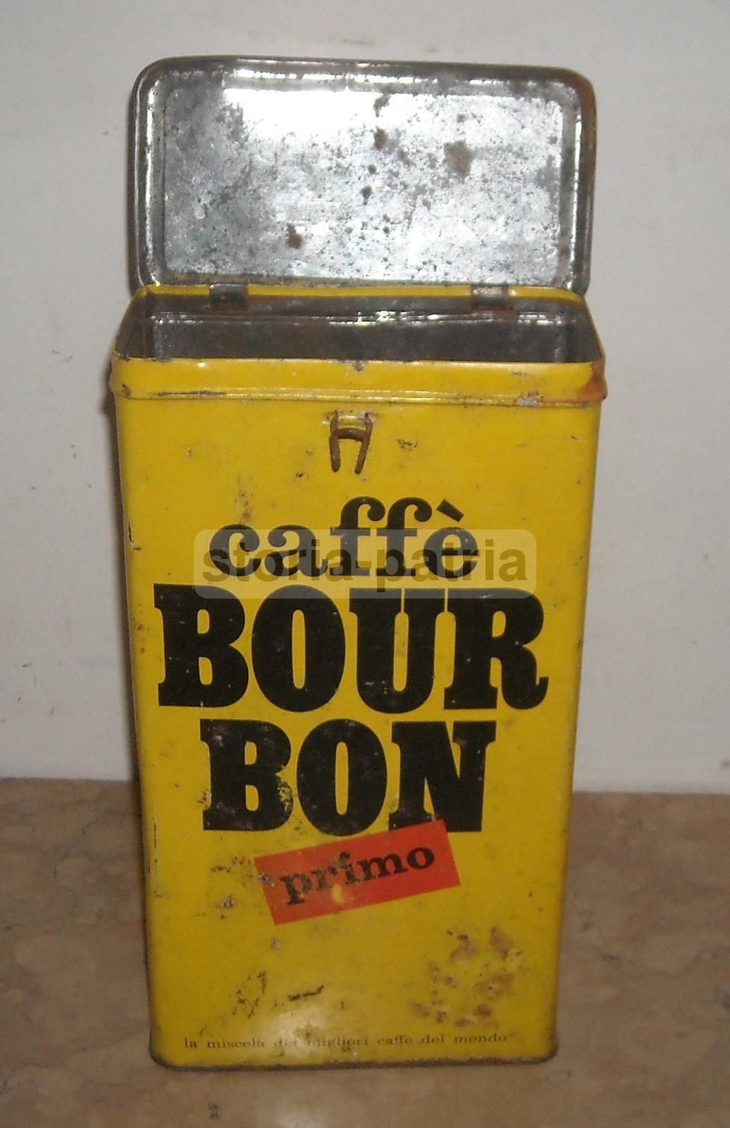 Scatola In Latta Caffè Bourbon Primo, Mercantile Firenze