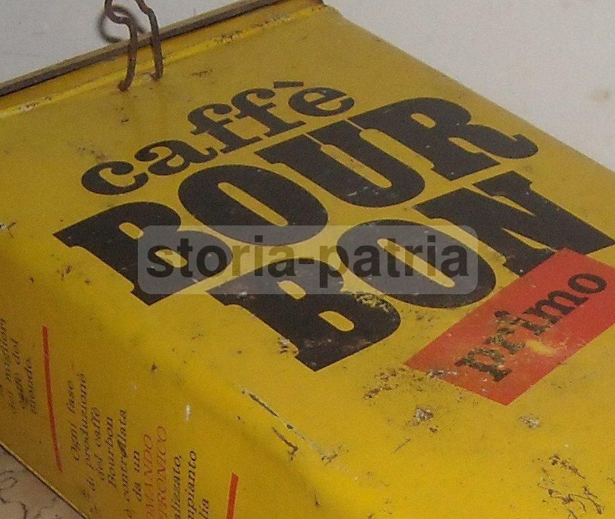 Scatola In Latta Caffè Bourbon Primo, Mercantile Firenze