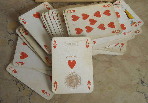 Carte Da Gioco Armanino Poker 1939 Regno d'Italia Epoca Fascista