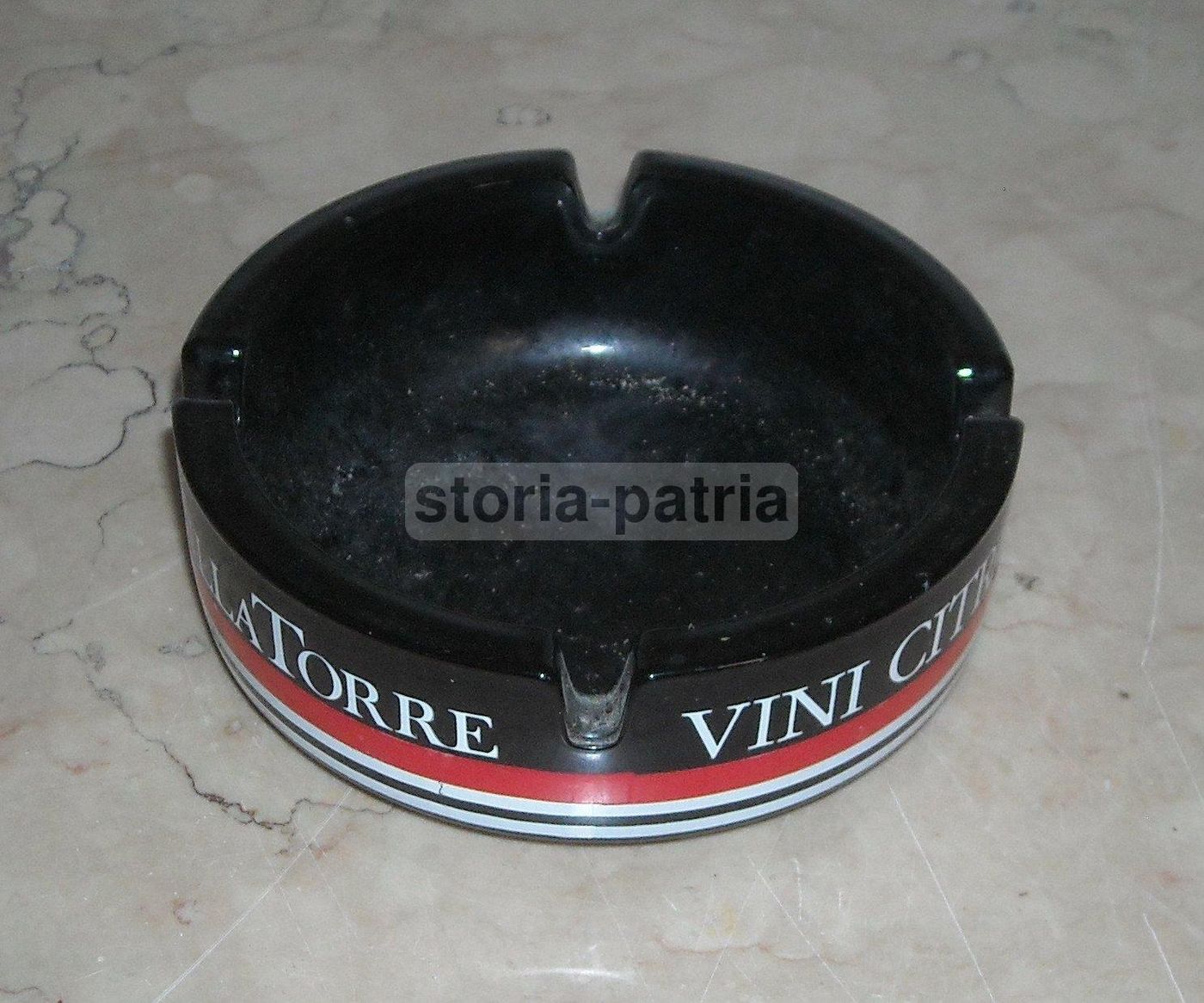 Posacenere In Vetro Vini Citra Villa Torre
