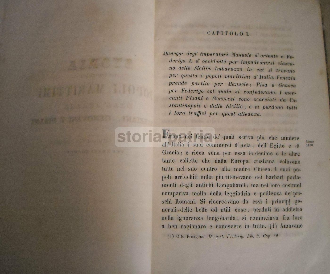 Storia Dei Tre Celebri Popoli Marittimi Dell'Italia: Venezia, Genova E Pisa. Fanucci, 1854