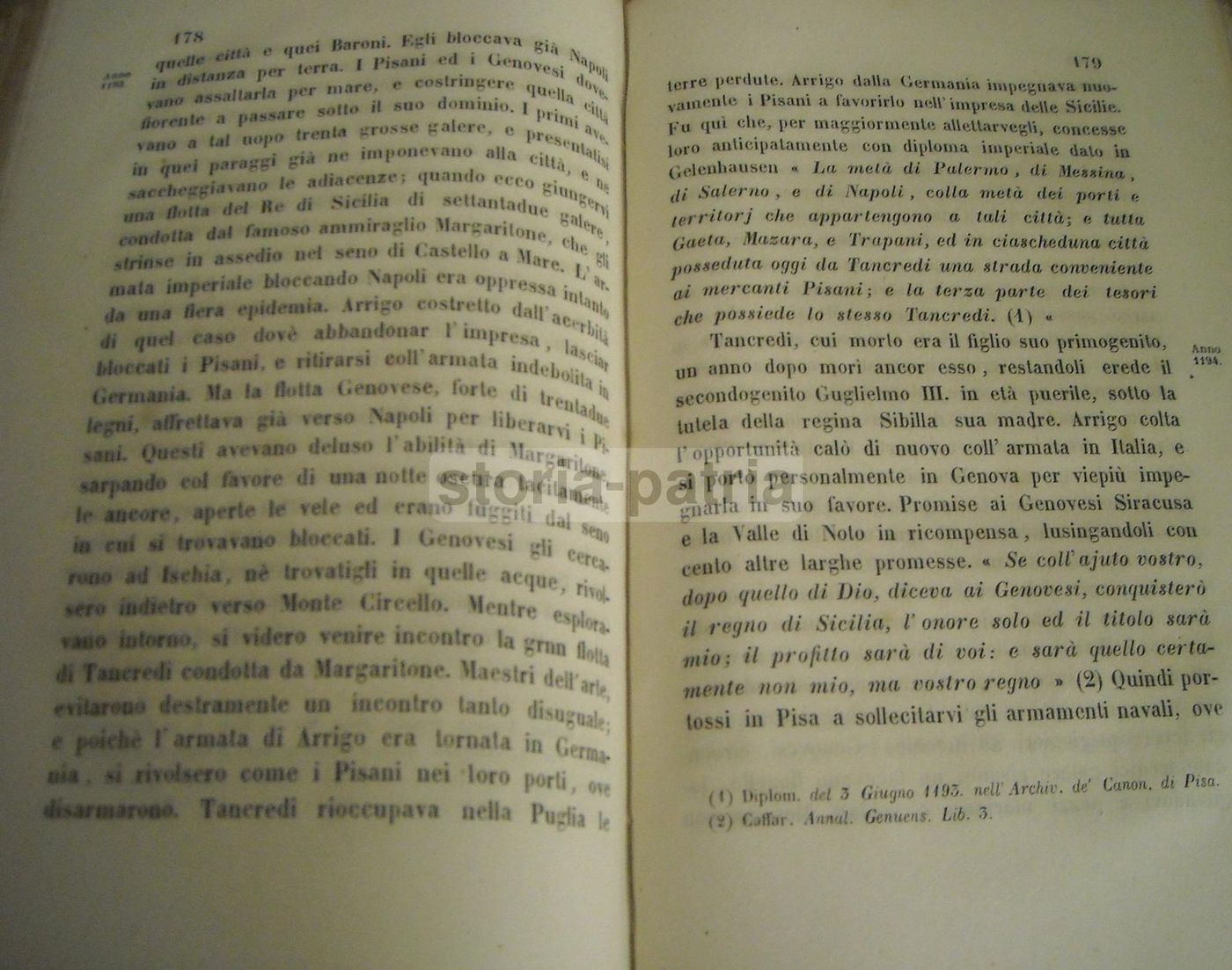 Storia Dei Tre Celebri Popoli Marittimi Dell'Italia: Venezia, Genova E Pisa. Fanucci, 1854