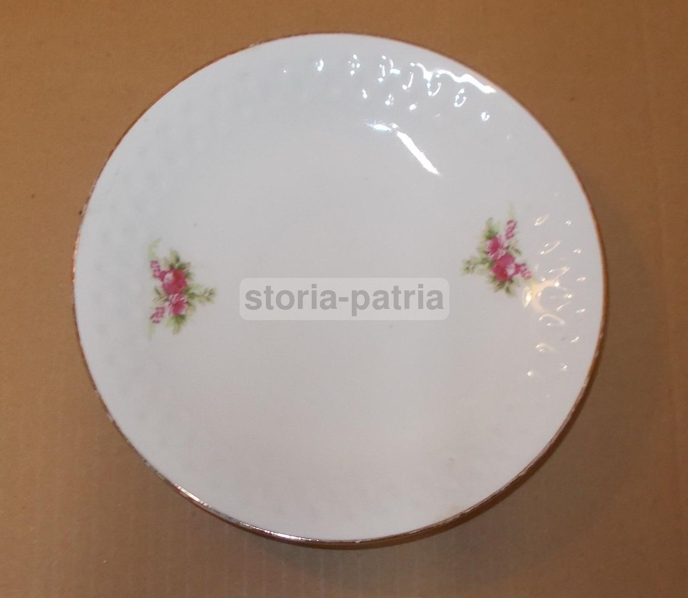 Piatto Decorativo Fontebasso Treviso Porcellana Decori Floreali