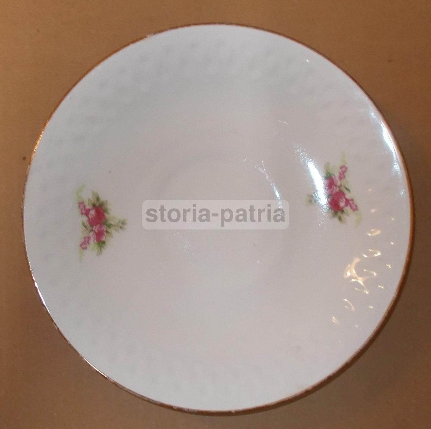 Piatto Decorativo Fontebasso Treviso Porcellana Decori Floreali