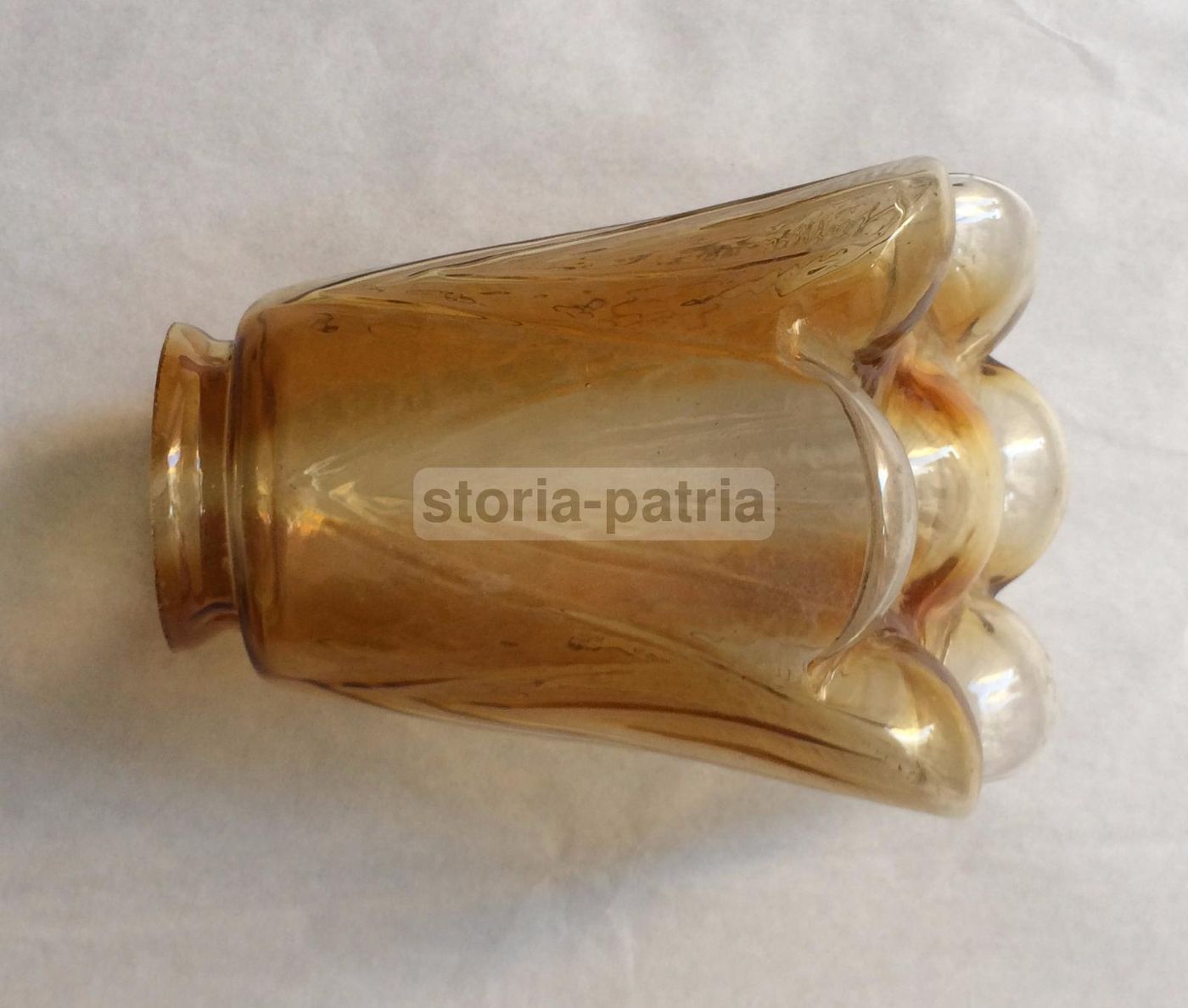 Coppa In Vetro Di Murano A Forma Di Fiore Per Lampada, Anni '50