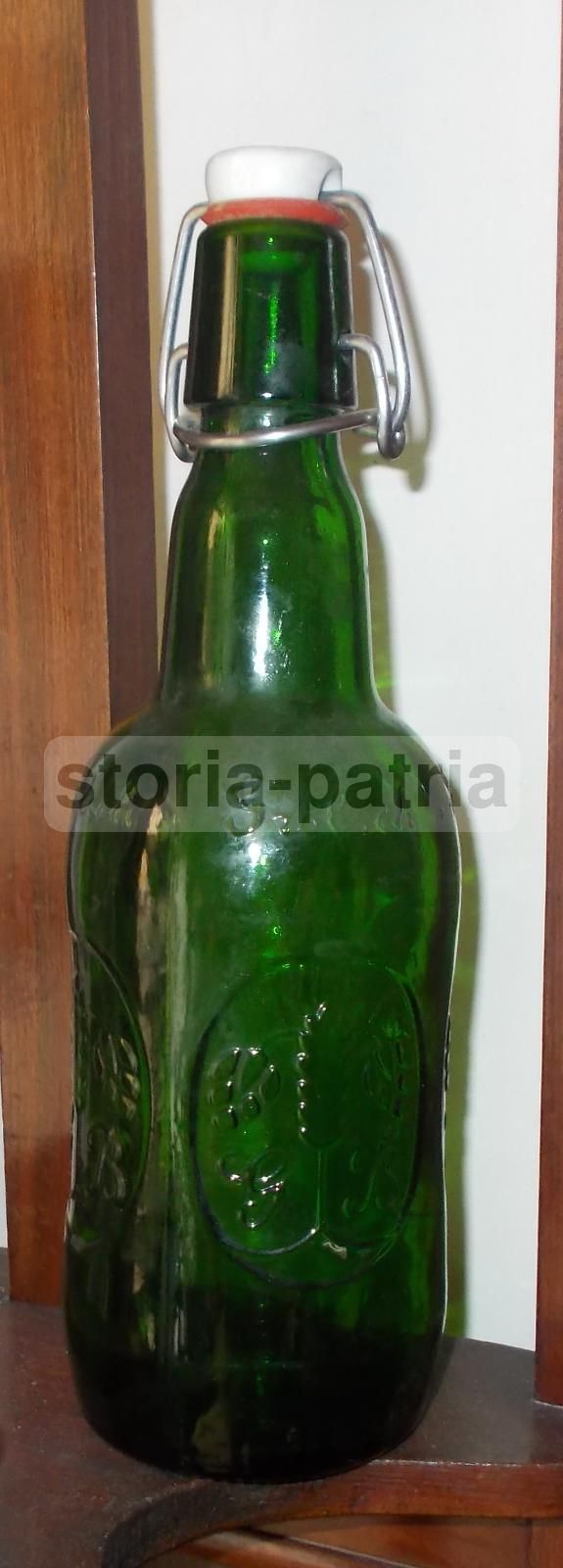 Bottiglia Birra Grolsch Vintage Con Tappo Porcellana Originale