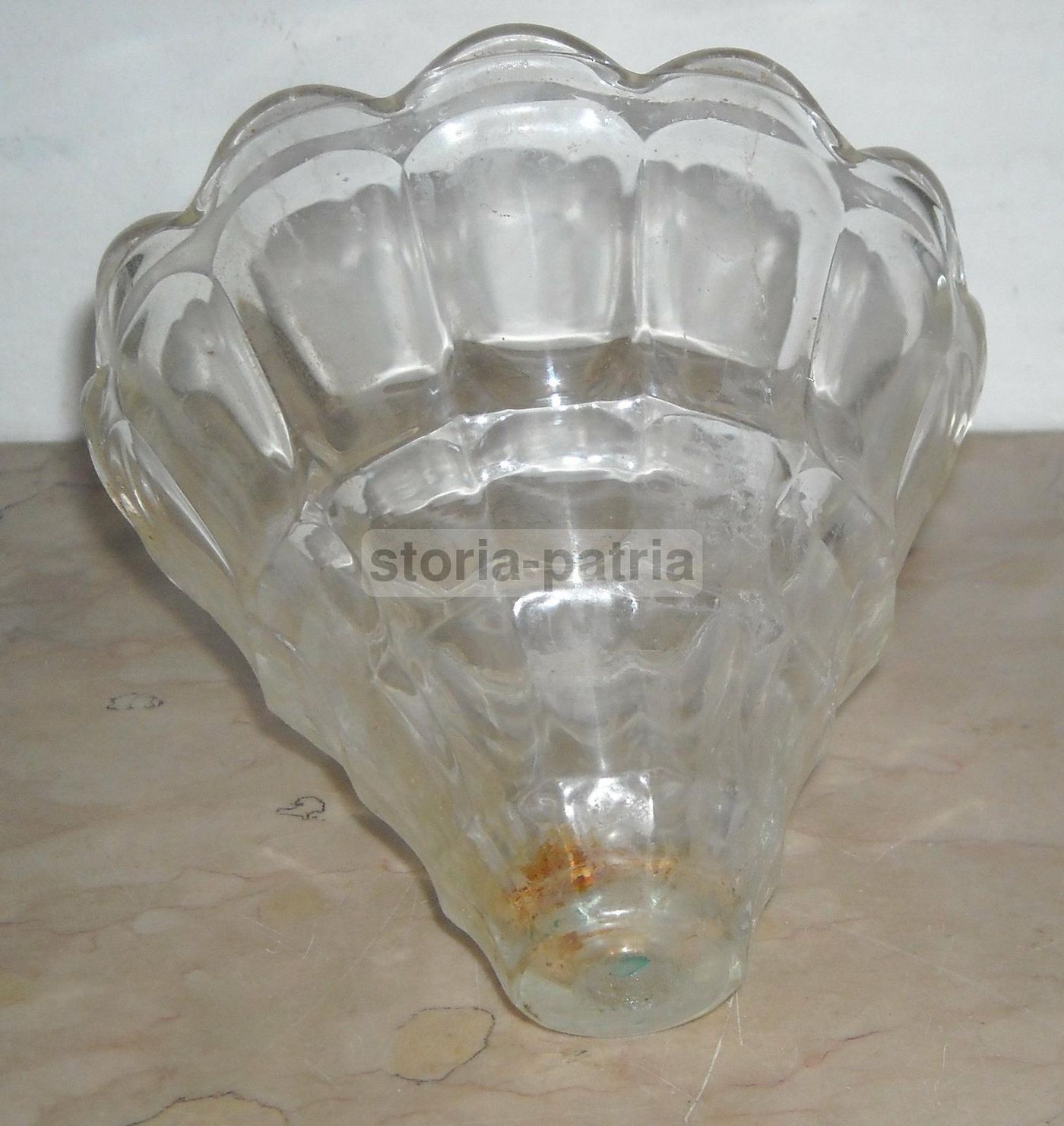 Coppa In Vetro Per Lampada, Epoca Anni '30, Murano