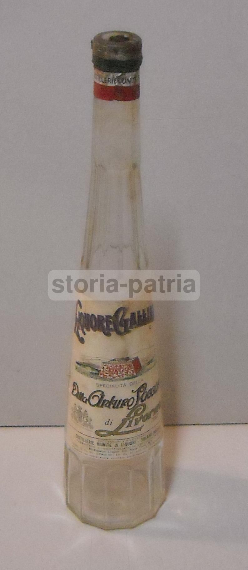 Bottiglia Pubblicitaria Liquore Galliano Vaccari, Livorno, Anni '60