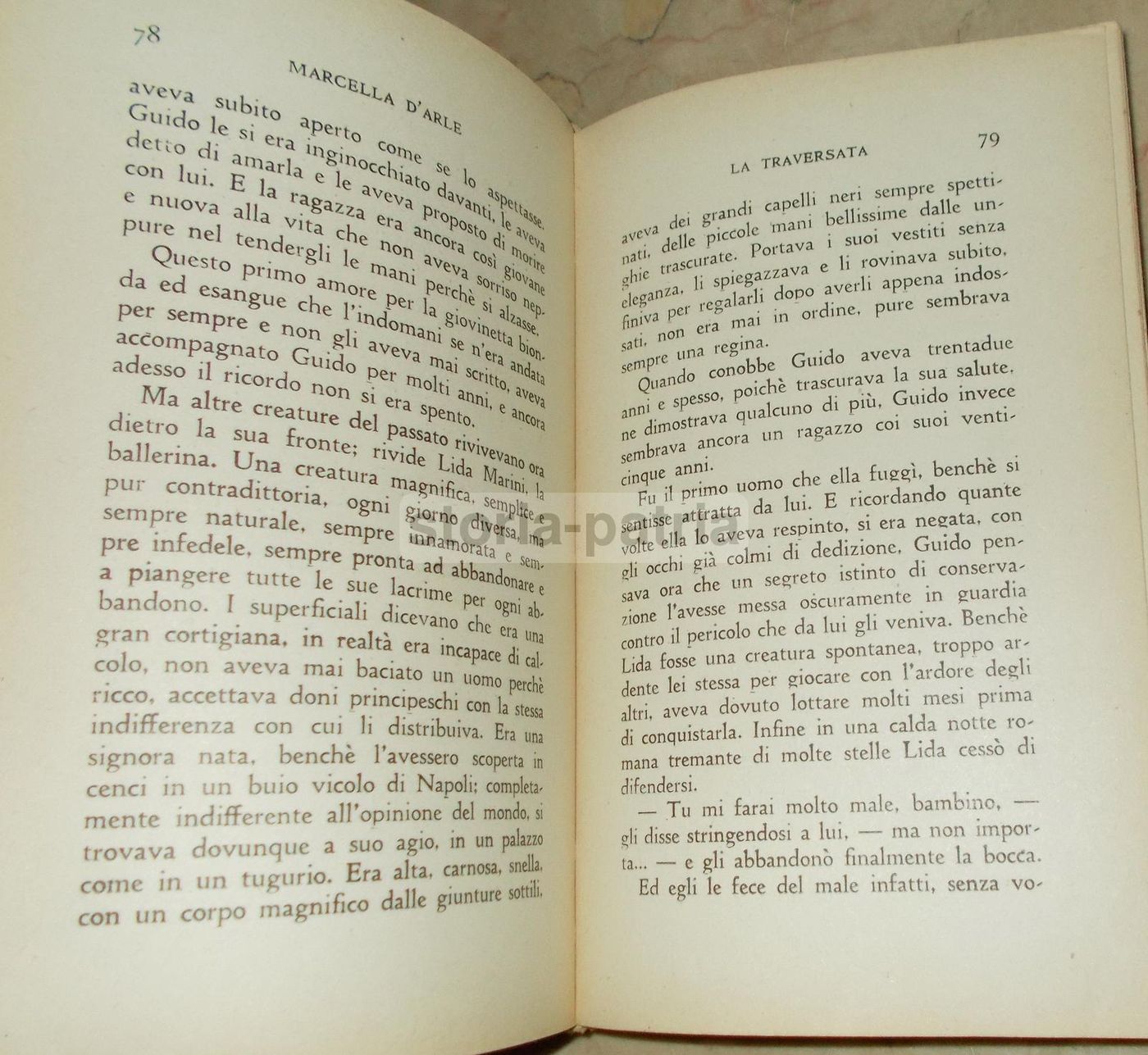 La Traversata   Marcella d'Arle   1941