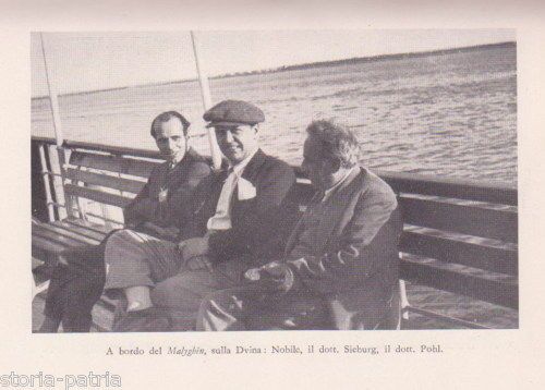 Addio, Malyghin! Umberto Nobile 1948 Mondadori Illustrato