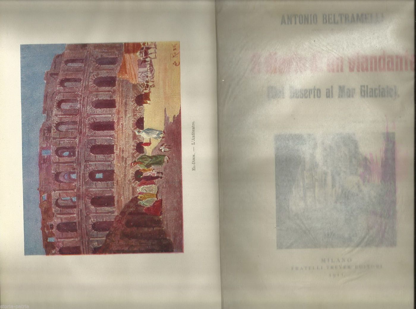 Beltramelli: Il Diario Di Un Viandante (dal Deserto Al Mar Glaciale), 1911