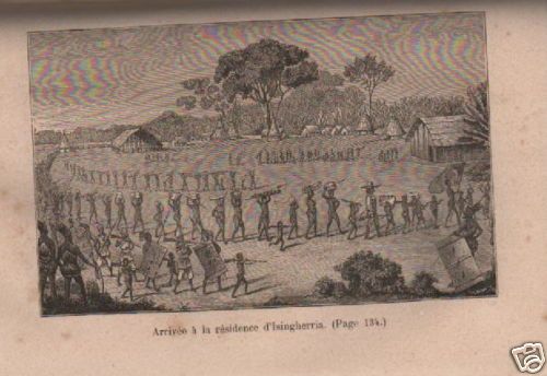Schweinfurth, Au Cœur De L'Afrique 1880, Viaggi Bongo Illustrato