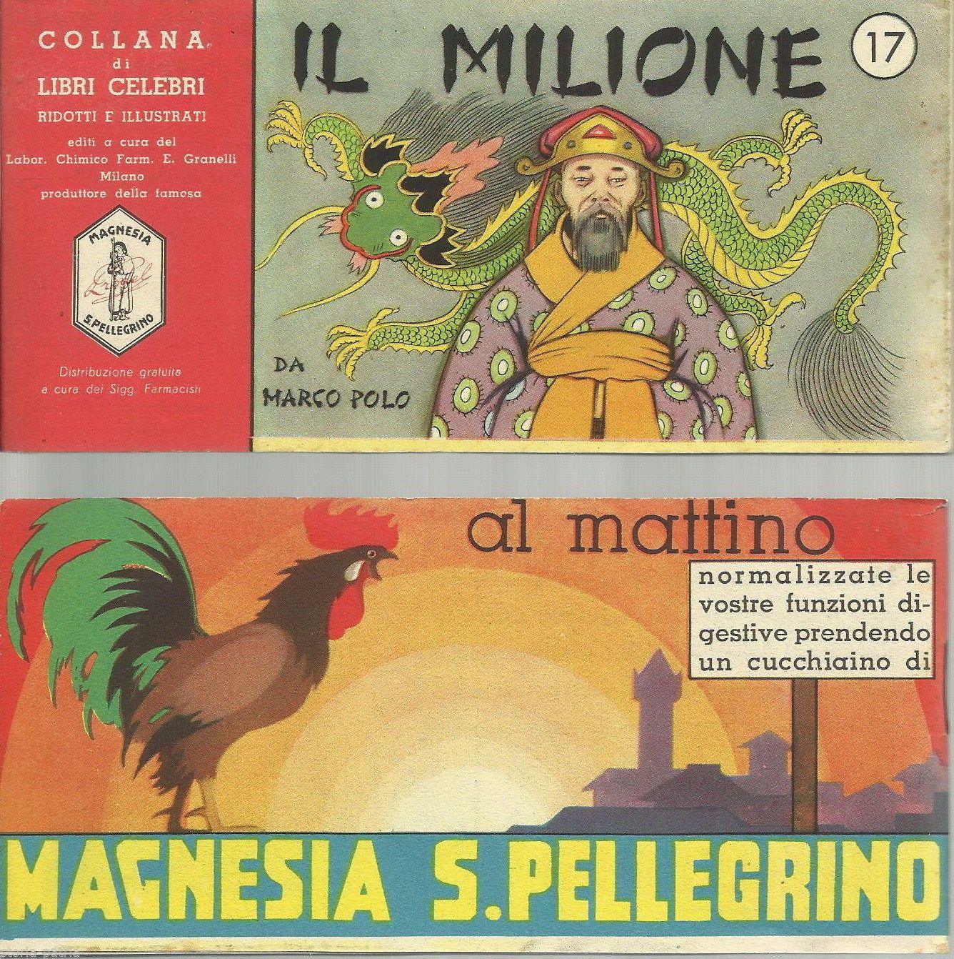 Il Milione Di Marco Polo, Fumetto Magnesia S. Pellegrino, Anni '50