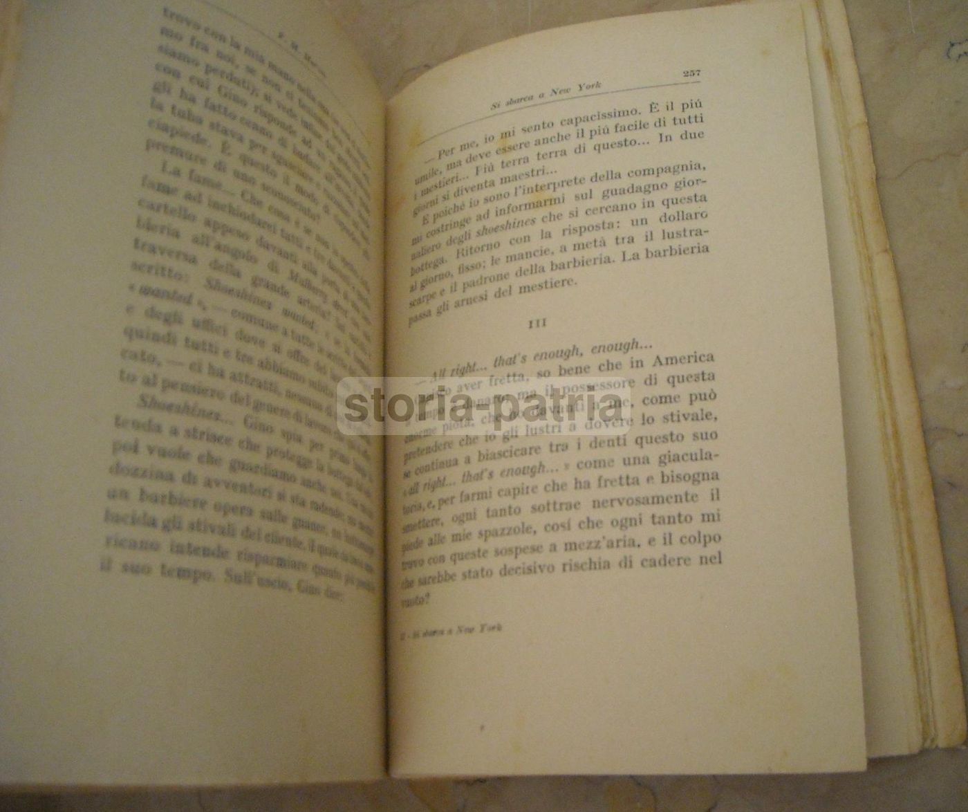 Si Sbarca A New York Di Fausto Maria Martini, Mondadori 1930